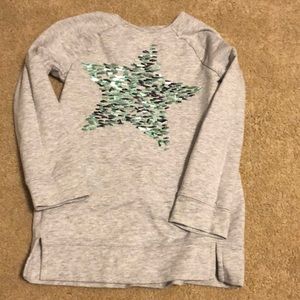 Super cute sweatshirt tunic size 5